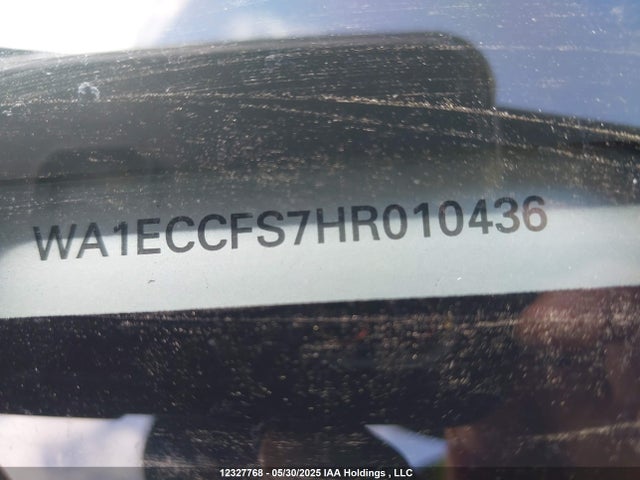 WA1ECCFS7HR010436 Audi 2017