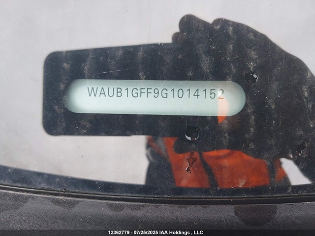 WAUB1GFF9G1014152 Audi 2016