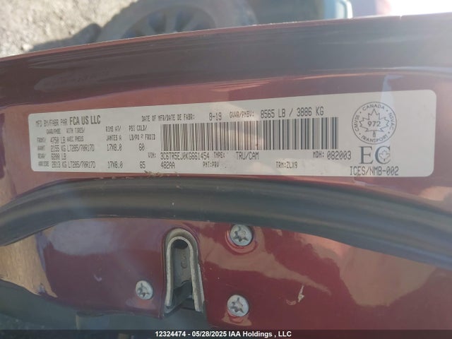 RAM 2019 2019 3C6TR5EJ0KG661454 Image 9