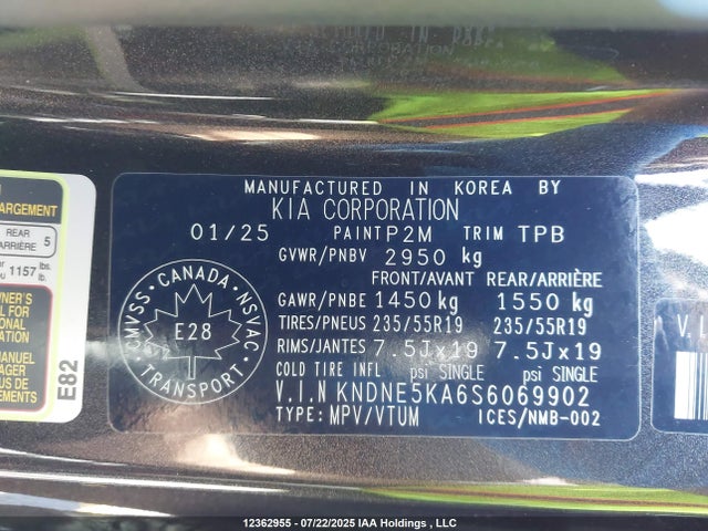 KNDNE5KA6S6069902 KIA gamma ii + hev