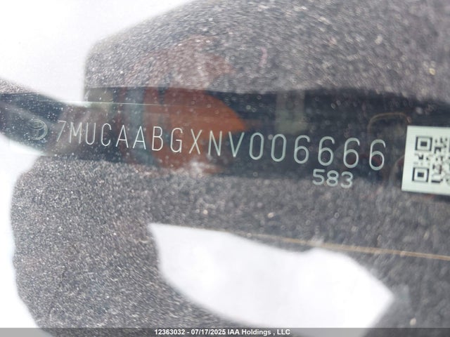 7MUCAABGXNV006666 Toyota m20a-fks