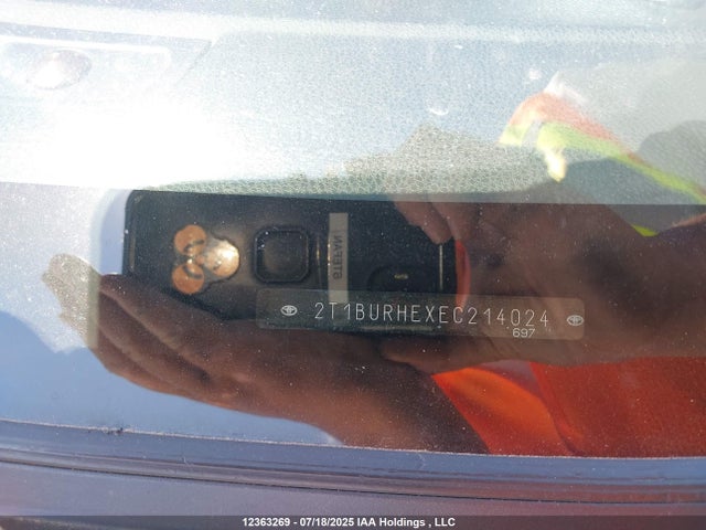 Toyota 2zr-fe 2014 2T1BURHEXEC214024 Image 9