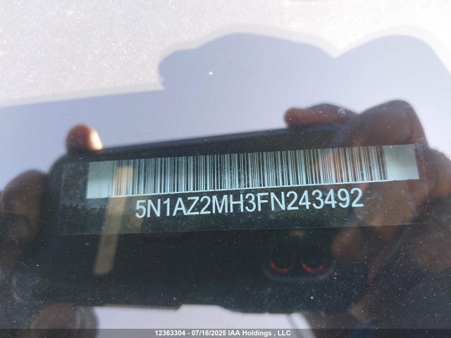 5N1AZ2MH3FN243492 Nissan 2015