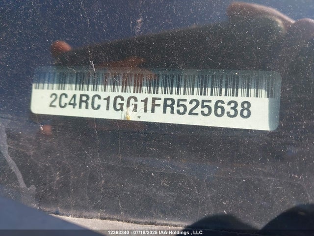 2C4RC1GG1FR525638 Chrysler Town and Country