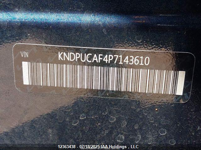 KNDPUCAF4P7143610 KIA gdi theta iii
