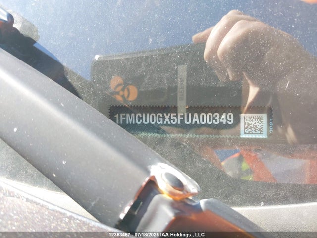 1FMCU0GX5FUA00349 Ford Escape