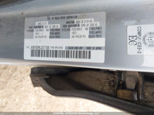 Mazda py cylinder deactivation 2018 JM3KFBDM5J0317085 Image 18