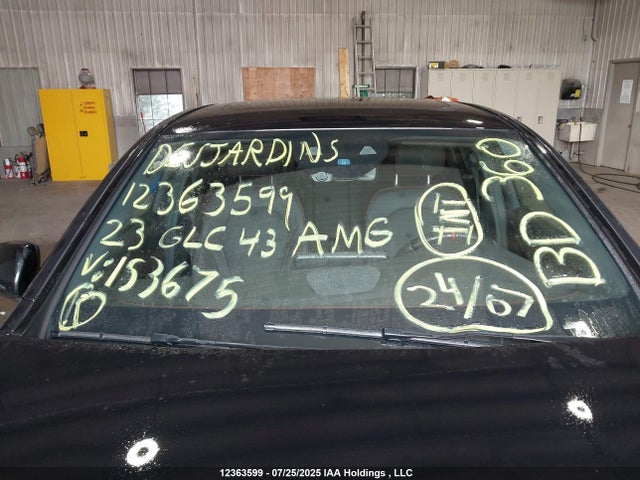 Aukcja sprzedaży 2023 Mercedes-benz Glc Coupe 43 4matic Amg, vin: W1N0J6EB0PG153675, numer aukcji: 12363599
