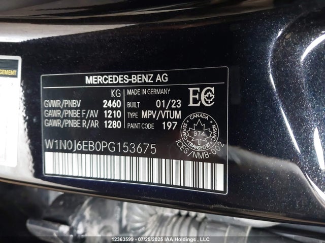 Aukcja sprzedaży 2023 Mercedes-benz Glc Coupe 43 4matic Amg, vin: W1N0J6EB0PG153675, numer aukcji: 12363599