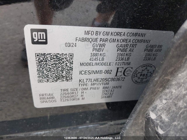 Chevrolet lih 2025 KL77LHE20SC003672 Image 19