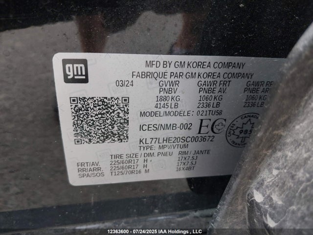 Chevrolet lih 2025 KL77LHE20SC003672 Image 9