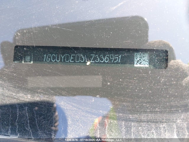 1GCUYDED3LZ336951 Chevrolet l84 - di, dfm, alum, gen 5, var 2