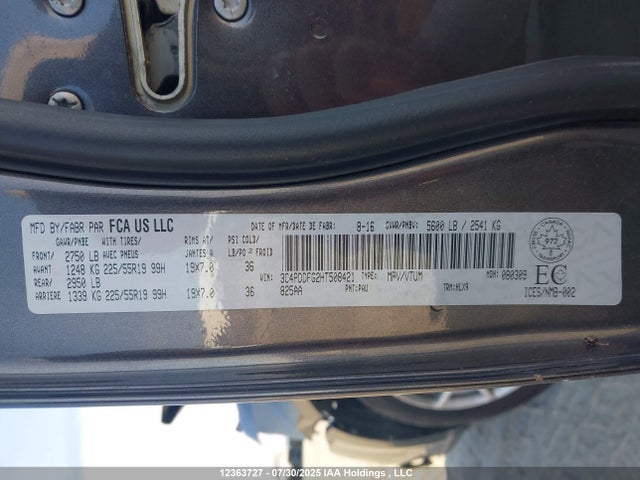 3C4PDDFG2HT508421 Dodge Journey