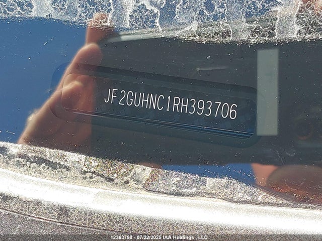 JF2GUHNC1RH393706 Subaru na