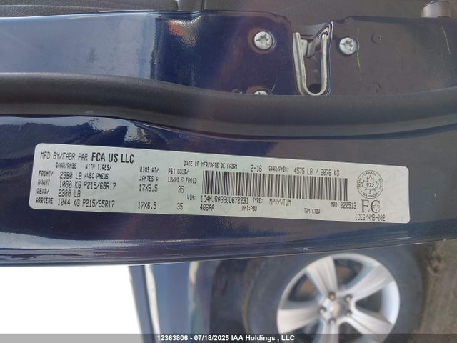 1C4NJRAB9GD672231 Jeep 2016