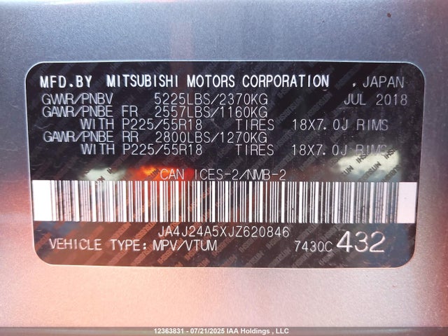 JA4J24A5XJZ620846 Mitsubishi s61 - y61