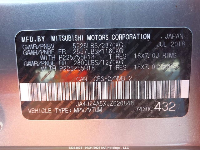 JA4J24A5XJZ620846 Mitsubishi s61 - y61
