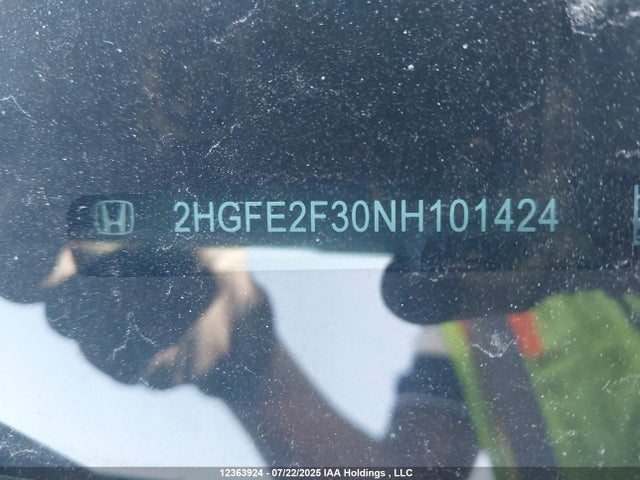 Honda 2022 2022 2HGFE2F30NH101424 Image 19