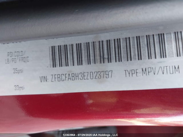 ZFBCFABH3EZ023797 Fiat 330a1047
