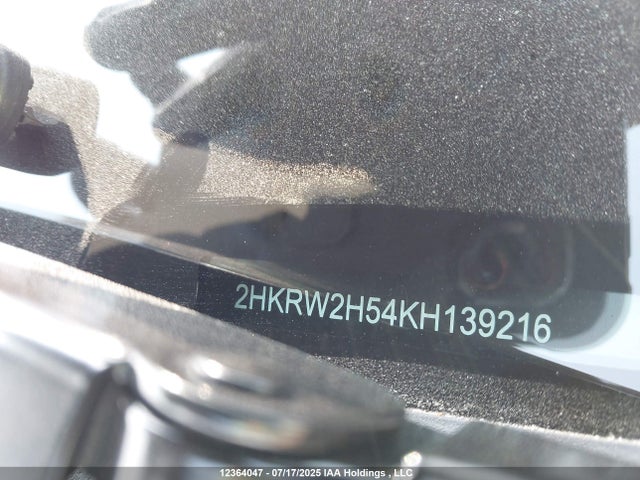 2HKRW2H54KH139216 Honda l15be
