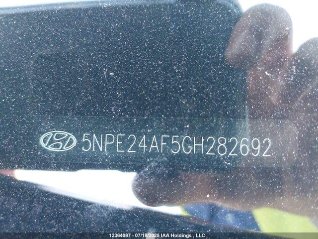 5NPE24AF5GH282692 Hyundai dohc gdi theta-ii