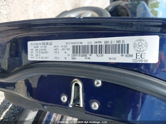 RAM 1500 2015 3C6RR7KT0FG689885 Image 9