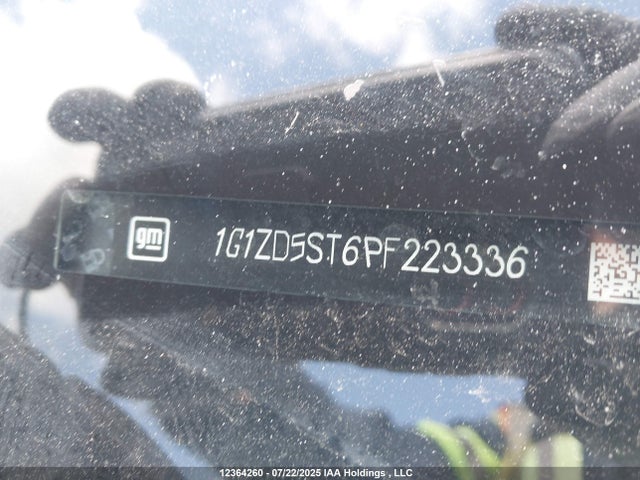 1G1ZD5ST6PF223336 Chevrolet lfv