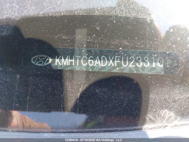 KMHTC6ADXFU233101 Hyundai dohc gdi gamma