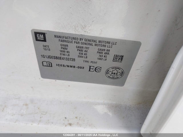1G1JG6SB8E4133728 Chevrolet LUV