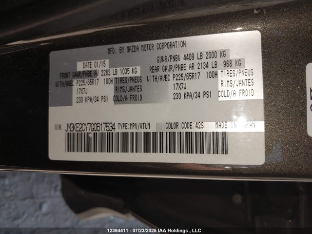 JM3KE2CY7G0617534 Mazda py