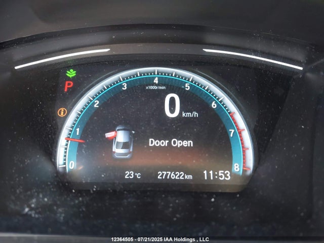 2HGFC1F93KH105662 Honda l15b7/l15by