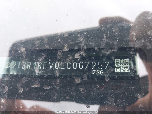 2T3R1RFV0LC067257 Toyota a25a-fks