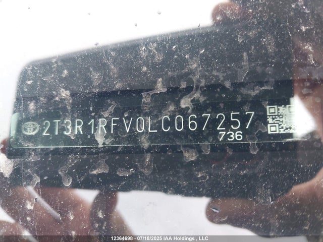 2T3R1RFV0LC067257 Toyota a25a-fks