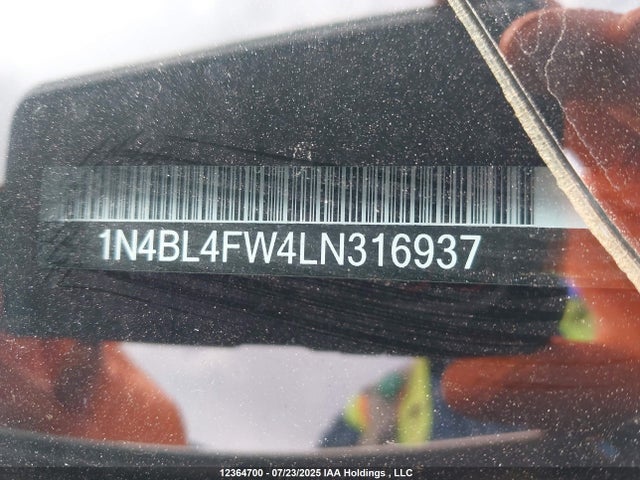 1N4BL4FW4LN316937 Nissan 2020