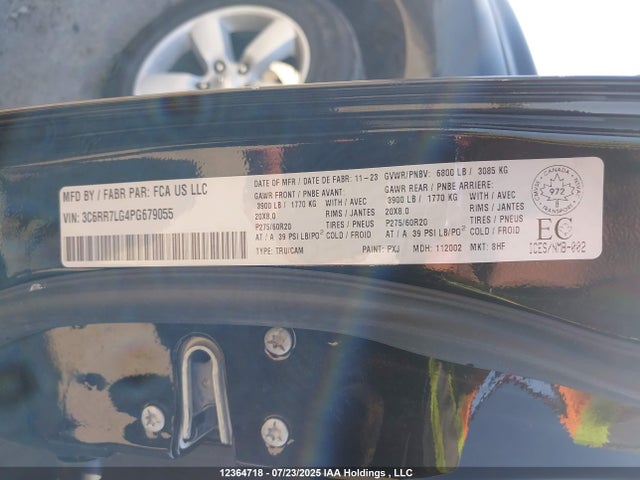 RAM 1500 2023 3C6RR7LG4PG679055 Image 9