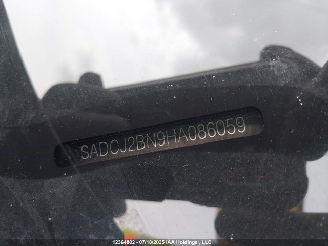 SADCJ2BN9HA086059 Jaguar Aj20-d4m Lev3 Lev160