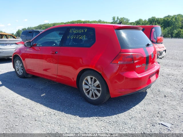 3VW817AU3FM077569 Volkswagen Golf