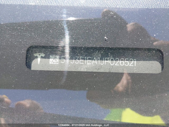 5YJ3E1EA1JF026521 Tesla MODEL 3
