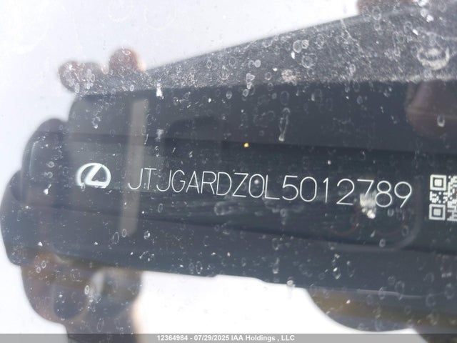 JTJGARDZ0L5012789 Lexus 8ar-fts