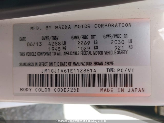 JM1GJ1V61E1128814 Mazda py