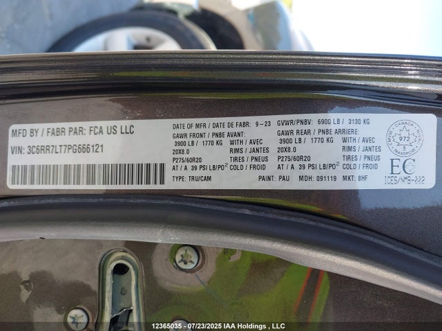 RAM 1500 2023 3C6RR7LT7PG666121 Image 18
