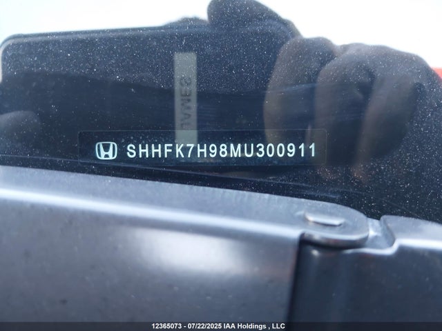 SHHFK7H98MU300911 Honda l15ba