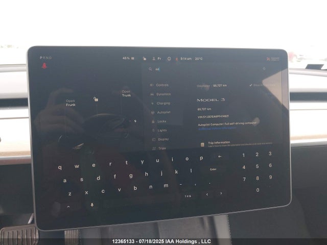 5YJ3E1EA6PF414921 Tesla 2023