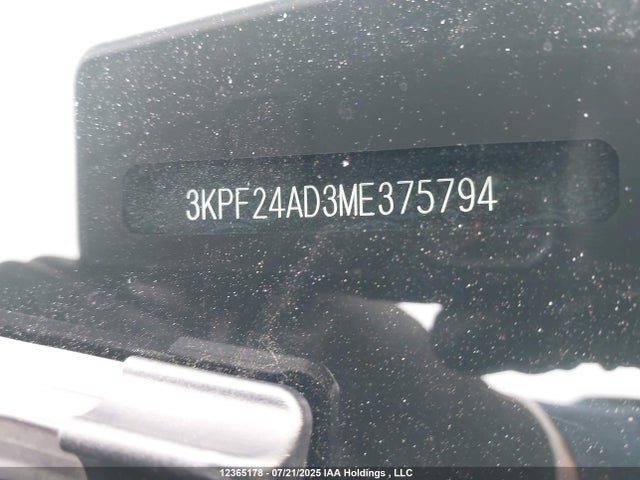 3KPF24AD3ME375794 KIA mpi nu