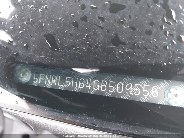 5FNRL5H64GB509556 Honda j35z8