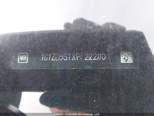 1G1ZD5ST8PF222110 Chevrolet lfv