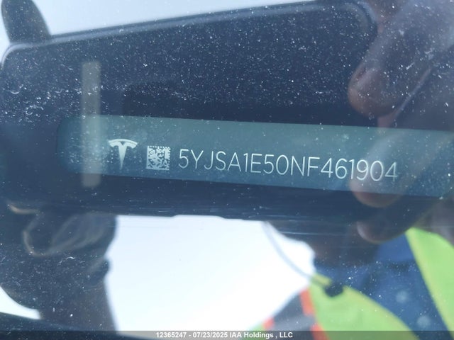 5YJSA1E50NF461904 Tesla MODEL S