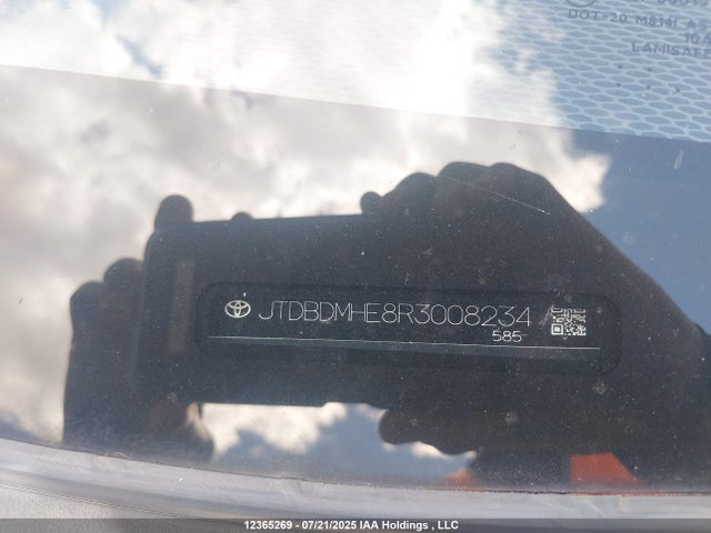 JTDBDMHE8R3008234 Toyota 2zr-fxe