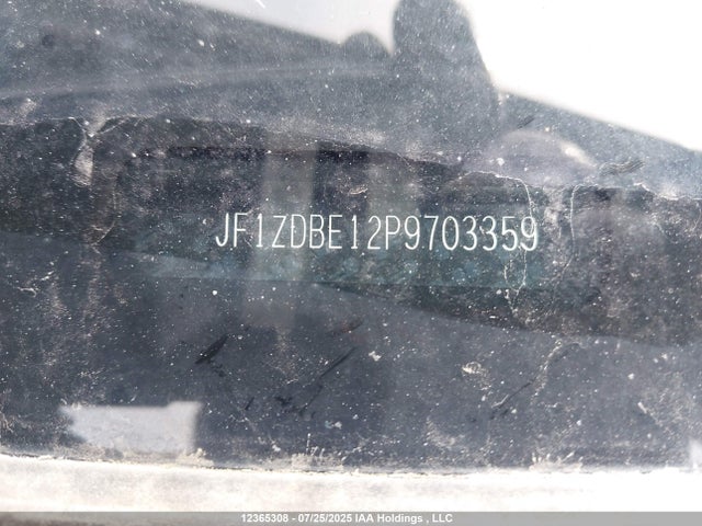 JF1ZDBE12P9703359 Subaru na