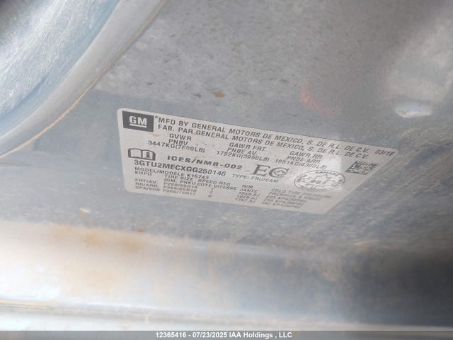 3GTU2MECXGG250146 GMC l83 - sidi, vvt, afm, e85 max, aluminum